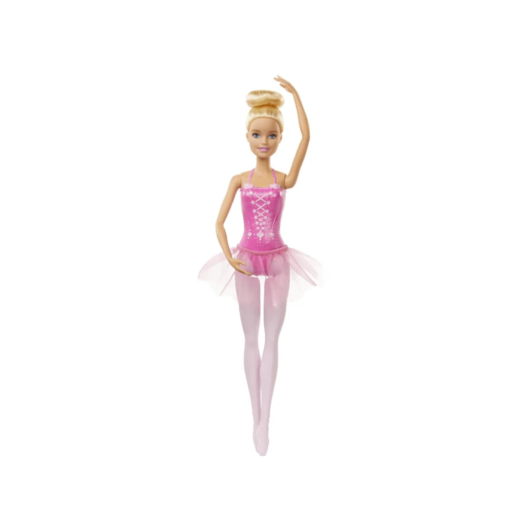 Barbie Ballerina Doll with Tutu Dress & Sculpted Toe Shoes – Ballet Pretend Play Toy