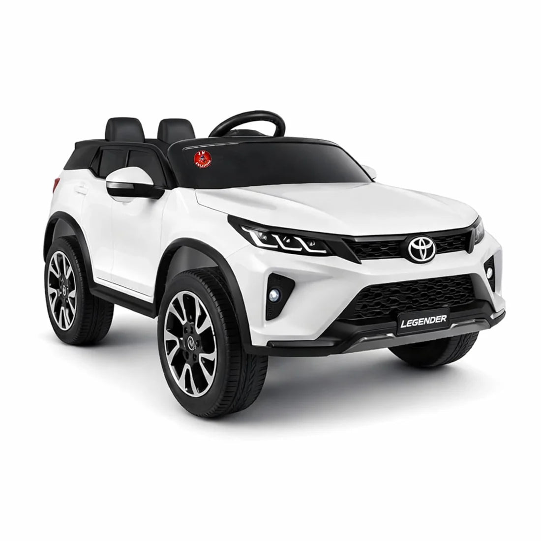 Toyota Fortuner Legender Kids Ride-On SUV Car | 12V Dual Motor, 2-Seater with 2.4GHz Remote