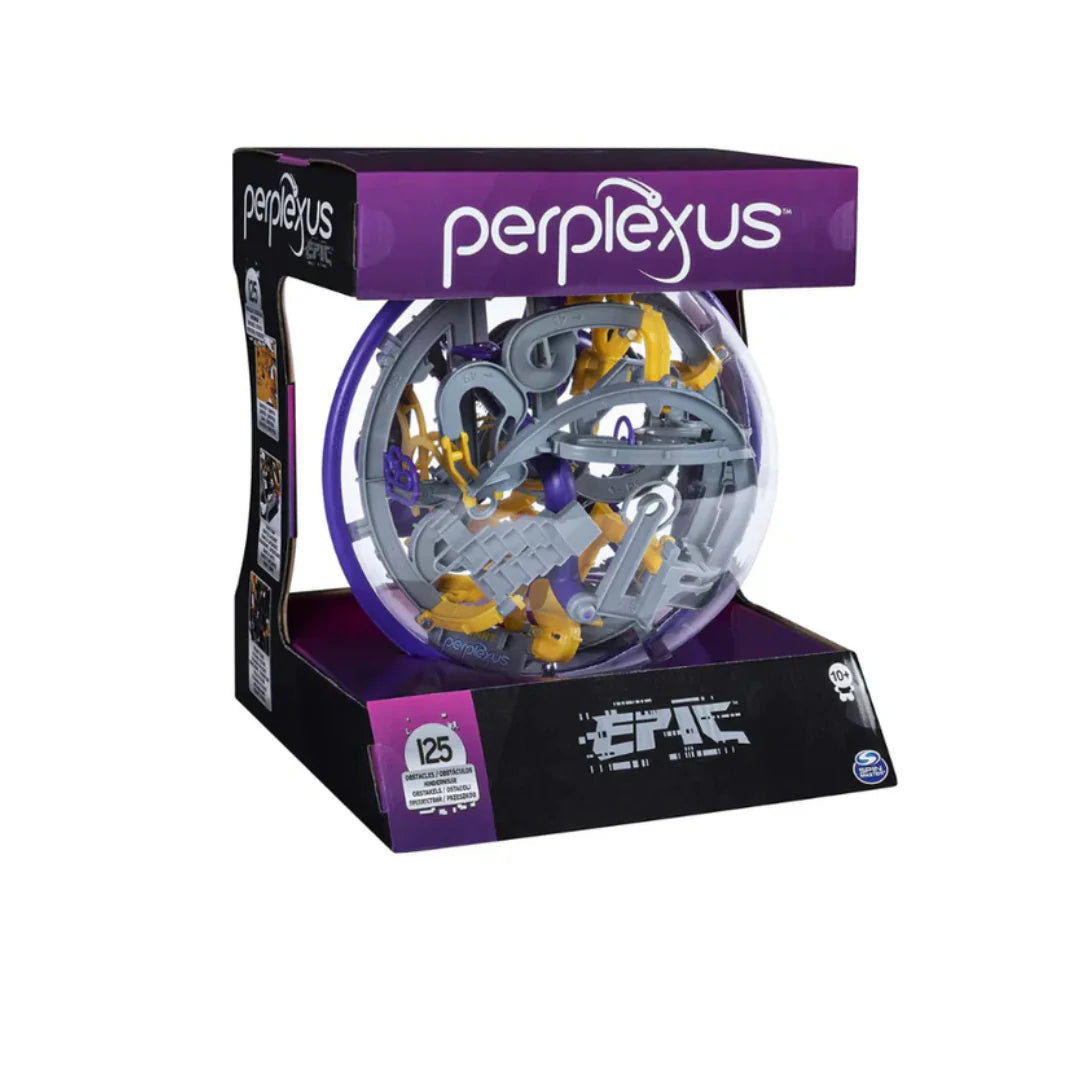 Perplexus Epic 3D Maze Game with 125 Challenging Obstacles – Interactive Skill & Puzzle Toy