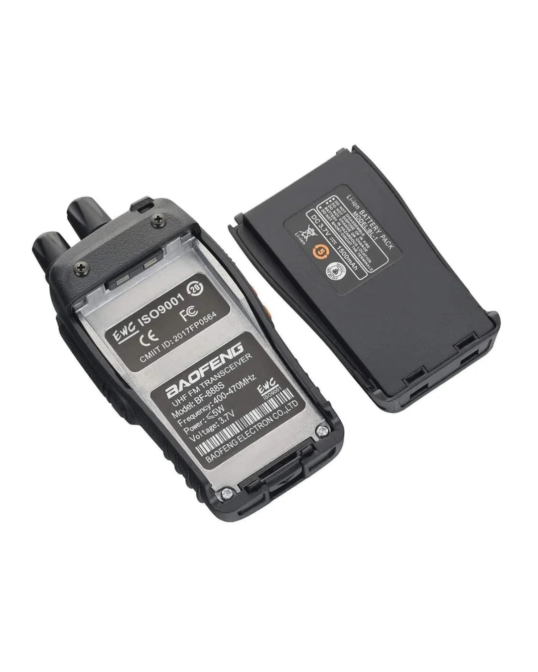 BF-888S Rechargeable Walkie Talkies – Two-Way Radio Set for Adults & Outdoor Use