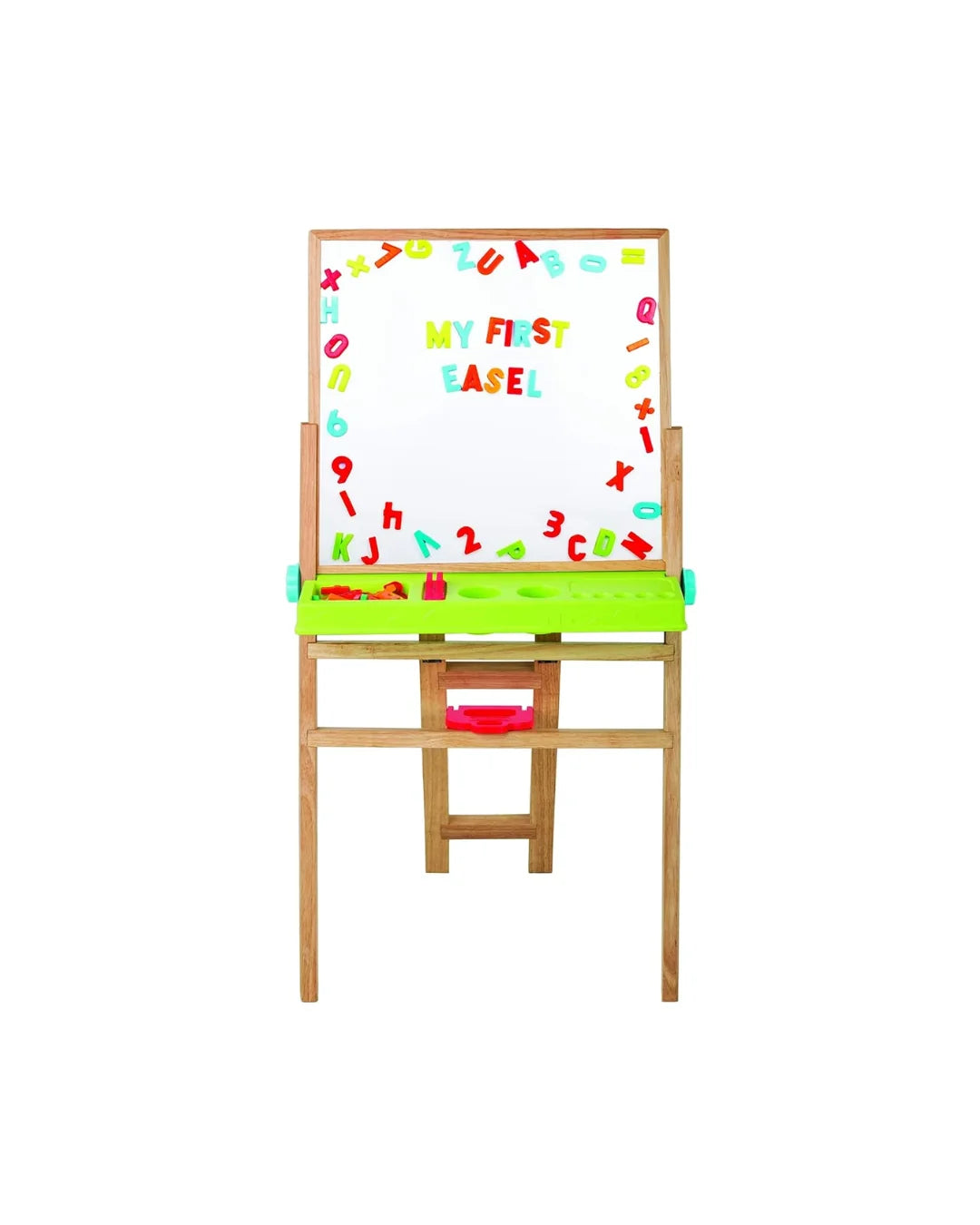 Funskool Giggles 4-in-1 Double-Sided Wooden Easel – Creative Drawing & Learning Board